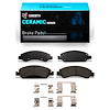 Ceramic Brake Pads & Hardware Kit, 2005-2020 GM, Position: Front - image 1