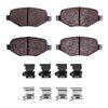 Ceramic Brake Pads & Hardware Kit, 2013-2016 Ford/Lincoln/Mercury/Mazda, Position: Rear - image 2