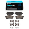 Ceramic Brake Pads & Hardware Kit, 2013-2020 Lexus/Toyota/Scion, Position: Rear - image 1