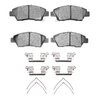 Ceramic Brake Pads & Hardware Kit, 2009-2020 Acura/Honda, Position: Front - image 2