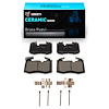 Ceramic Brake Pads & Hardware Kit, 2009-2014 Mini, Position: Front - image 1