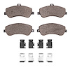 Ceramic Brake Pads & Hardware Kit, 2009-2015 Mercedes-Benz, Position: Front - image 1