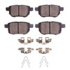 Ceramic Brake Pads & Hardware Kit, Fits Select Fits Multiple Makes/Models, Position: Rear - image 2