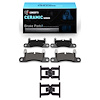 Ceramic Brake Pads & Hardware Kit, 2011-2018 Audi/Porsche/Volkswagen, Position: Rear - image 1
