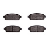 Ceramic Brake Pads, 2011-2019 GM, Position: Rear - image 1