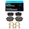 Ceramic Brake Pads & Hardware Kit, 2011-2019 BMW, Position: Rear - image 1