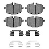 Ceramic Brake Pads & Hardware Kit, 2012-2019 BMW, Position: Rear - image 1