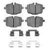 Ceramic Brake Pads & Hardware Kit, 2012-2019 BMW, Position: Rear - image 2