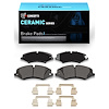 Ceramic Brake Pads & Hardware Kit, 2010-2017 Land Rover, Position: Front - image 1
