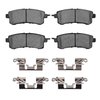Ceramic Brake Pads & Hardware Kit, Fits Select Infiniti/Nissan, Position: Rear - image 2