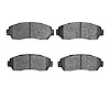 Ceramic Brake Pads, Fits Select Fits Multiple Makes/Models, Position: Front - image 1
