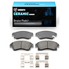 Ceramic Brake Pads & Hardware Kit, 2011-2017 GM, Position: Front - image 1