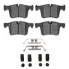 Ceramic Brake Pads & Hardware Kit, 2011-2021 BMW, Position: Front - image 2