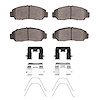 Ceramic Brake Pads & Hardware Kit, 2003-2021 Acura/Honda, Position: Front - image 1
