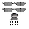 Ceramic Brake Pads & Hardware Kit, 2012-2014 Mercedes-Benz, Position: Front - image 1