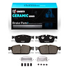 Ceramic Brake Pads & Hardware Kit, 2013-2019 Mercedes-Benz, Position: Front