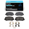 Ceramic Brake Pads & Hardware Kit, 2016-2017 Mopar, Position: Front - image 1