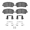 Ceramic Brake Pads & Hardware Kit, Fits Select Mopar, Position: Front - image 1