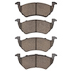 Ceramic Brake Pads, 2009-2017 Audi/Porsche/Volkswagen, Position: Front