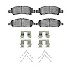 Ceramic Brake Pads & Hardware Kit, 2013-2016 Mopar, Position: Rear - image 1