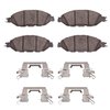 Ceramic Brake Pads & Hardware Kit, Fits Select Infiniti/Nissan, Position: Front - image 2
