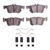 Ceramic Brake Pads & Hardware Kit, Fits Select Ford/Lincoln/Mercury/Mazda, Position: Rear - image 2
