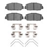 Ceramic Brake Pads & Hardware Kit, Fits Select Acura/Honda, Position: Front - image 2