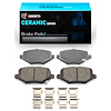 Ceramic Brake Pads & Hardware Kit, 2012-2016 Mopar, Position: Rear - image 1