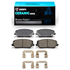 Ceramic Brake Pads & Hardware Kit, 2014-2018 Kia/Hyundai/Genesis, Position: Front - image 1