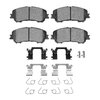 Ceramic Brake Pads & Hardware Kit, Fits Select Fits Multiple Makes/Models, Position: Front - image 2