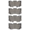 Ceramic Brake Pads, Fits Select Ford/Lincoln/Mercury/Mazda, Position: Front - image 2