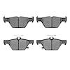 Ceramic Brake Pads, Fits Select Subaru, Position: Rear - image 1
