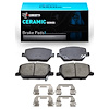 Ceramic Brake Pads & Hardware Kit, Fits Select Mopar, Position: Front - image 1