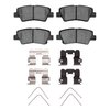 Ceramic Brake Pads & Hardware Kit, 2018-2020 Kia/Hyundai/Genesis, Position: Rear - image 2