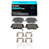 Ceramic Brake Pads & Hardware Kit, Fits Select Kia/Hyundai/Genesis, Position: Front - image 1