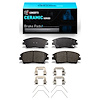 Ceramic Brake Pads & Hardware Kit, Fits Select Kia/Hyundai/Genesis, Position: Front - image 1