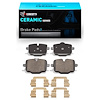 Ceramic Brake Pads & Hardware Kit, Fits Select BMW, Position: Rear