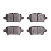 Ceramic Brake Pads, Fits Select GM, Position: Rear - image 1