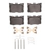 Ceramic Brake Pads & Hardware Kit, Fits Select Mercedes-Benz, Position: Front - image 2