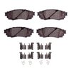 Ceramic Brake Pads & Hardware Kit, Fits Select Lexus/Toyota/Scion, Position: Rear - image 2