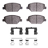 Ceramic Brake Pads & Hardware Kit, 2016-2020 GM, Position: Front - image 1