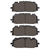 Ceramic Brake Pads, Fits Select Audi/Porsche/Volkswagen, Position: Front - image 1