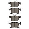 Ceramic Brake Pads, Fits Select Mopar, Position: Rear - image 1