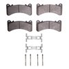 Ceramic Brake Pads & Hardware Kit, Fits Select GM, Position: Front - image 2