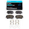 Ceramic Brake Pads & Hardware Kit, Fits Select Kia/Hyundai/Genesis, Position: Front - image 1
