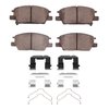 Ceramic Brake Pads & Hardware Kit, Fits Select GM, Position: Front - image 2