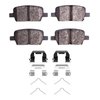 Ceramic Brake Pads & Hardware Kit, Fits Select GM, Position: Rear - image 2