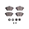 Ceramic Brake Pads & Hardware Kit, 2017-2019 Mercedes-Benz, Position: Rear - image 1