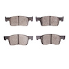 Ceramic Brake Pads, 2018-2019 GM, Position: Front