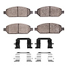 Ceramic Brake Pads & Hardware Kit, 2017-2018 GM, Position: Front - image 1